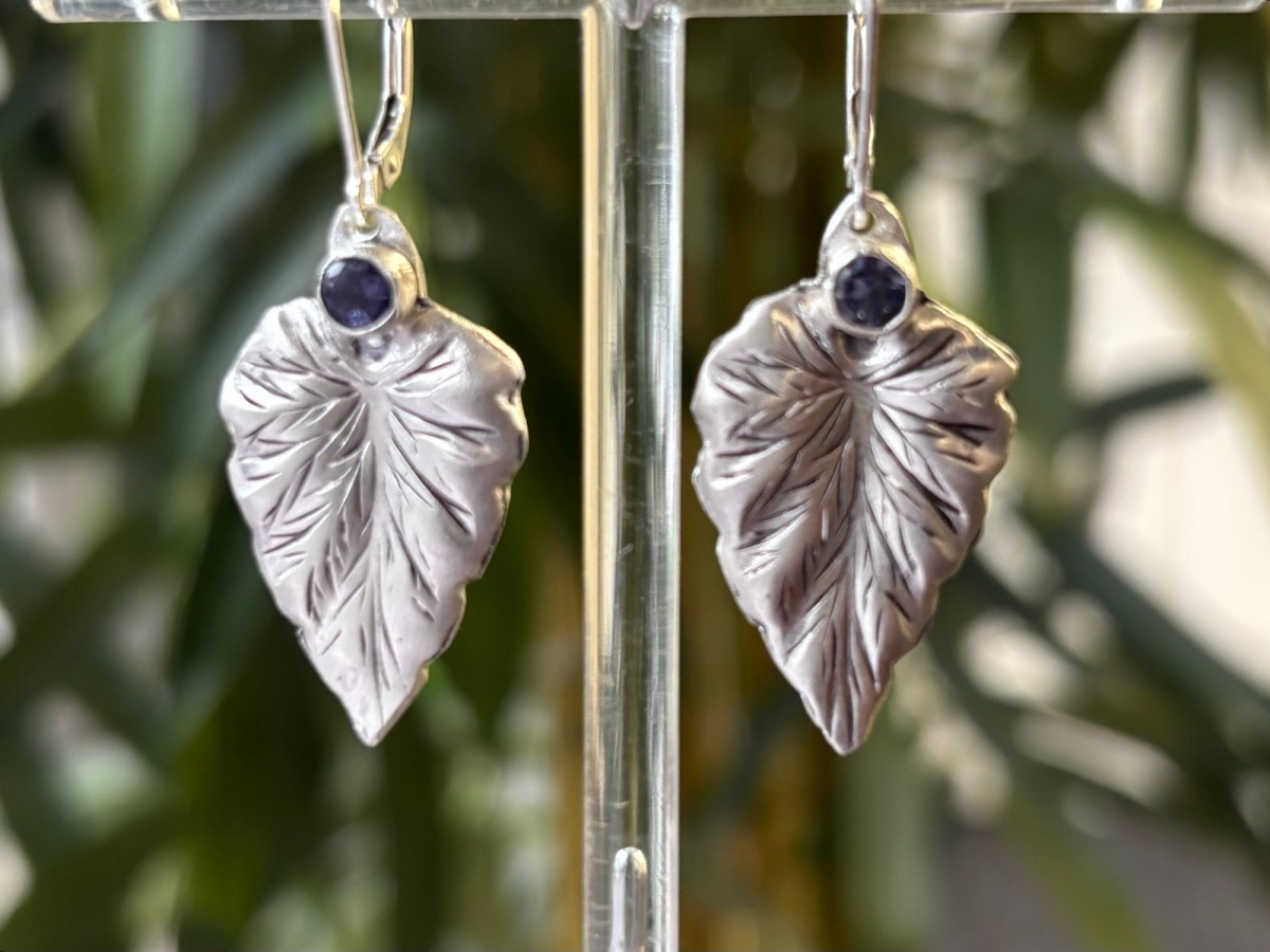 Iolite Sterling Silver&nbsp;Earrings